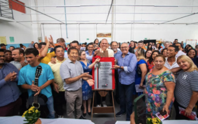Prefeito Aprígio inaugura Centro Provisório de Acolhimento no Parque Laguna