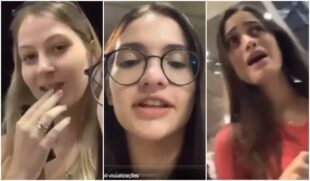 As jovens, identificadas como Giovana Cassalatti, Beatriz Pontes e Bárbara Calixto, abandonaram o curso após a repercussão do ocorrido