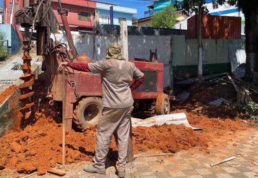 Obras do Centro Turístico de Igaratá são realizadas na antiga Junta Militar do munícipio