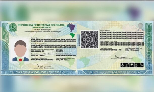 O documento vem com um QR Code que pode ser lido por qualquer dispositivo apropriado