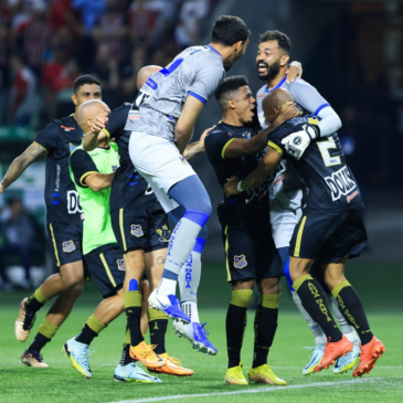 Água Santa supera o Bragantino nos pênaltis