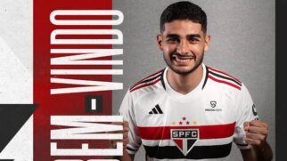 O São Paulo acertou a contratação do meio-campista Michel Araujo, de 26 anos, que estava no Fluminense e chega por empréstimo até 31 de dezembro de 2024.