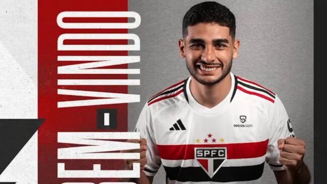 O São Paulo acertou a contratação do meio-campista Michel Araujo, de 26 anos, que estava no Fluminense e chega por empréstimo até 31 de dezembro de 2024.