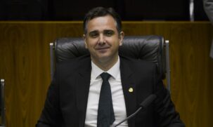 O presidente do Senado, Rodrigo Pacheco (PSD-MG)