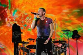 Chris Martin, da banda Coldplay, está cada vez mais encantado pelo Brasil