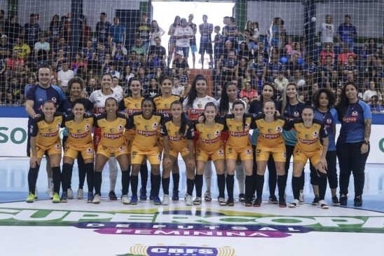 E.C Taboão Magnus conquista a segunda colocação na Supercopa Brasileira de Futsal Feminino de 2023