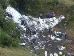 Há 6 anos, queda de avião mata quase toro o time da Chapecoense