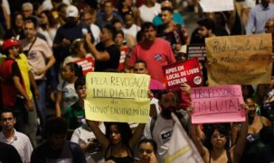 Além da revogação do novo ensino médio, os estudantes reivindicam mais investimentos e segurança nas escolas.