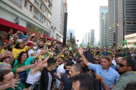 Imagem de arquivo - Jair Bolsonaro durante a última campanha presidencial