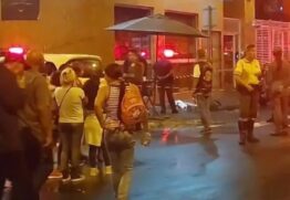 Caso aconteceu na frente de um bar, no bairro Ocian, por volta de 20h