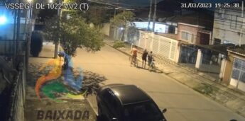A ação dos criminosos durou menos de um minuto