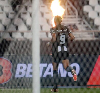Botafogo marcou no final do jogo