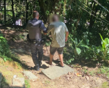 Idoso foi sequestrado em Santos