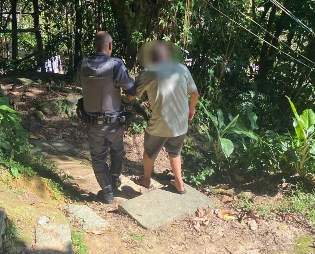 Idoso foi sequestrado em Santos