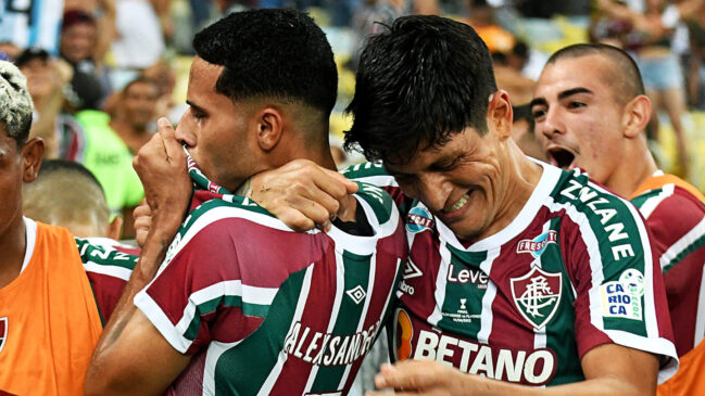 Com dois gols de Germán Cano, um de Marcelo e um de Alexsander, o time tricolor dominou a equipe rubro-negra em campo