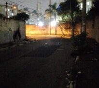 Rua no bairro dos Pimentas, em Guarulhos