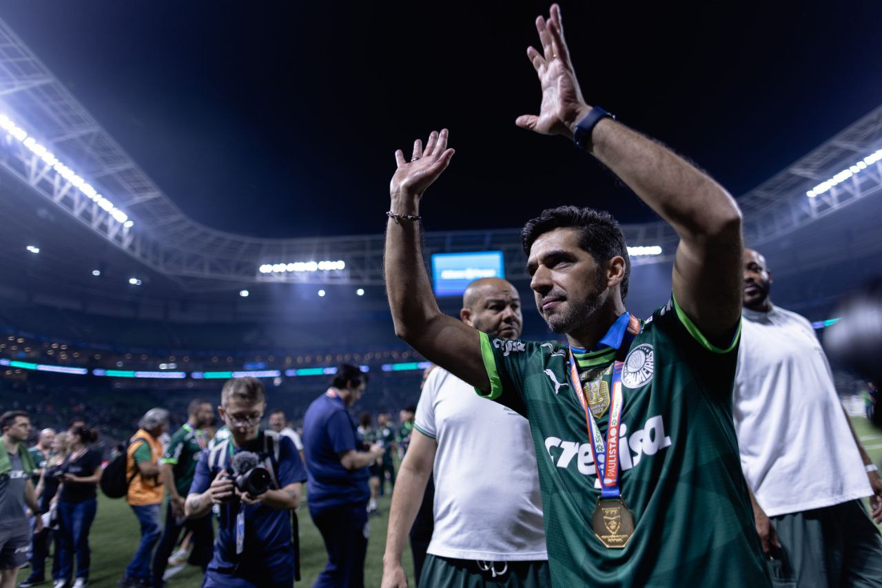 Palmeiras negocia a renovação de contrato com o técnico Abel Ferreira por mais um ano