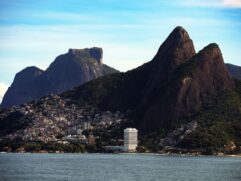 Comunidade do Vidigal, no Leblon, na zona sul do Rio de Janeiro