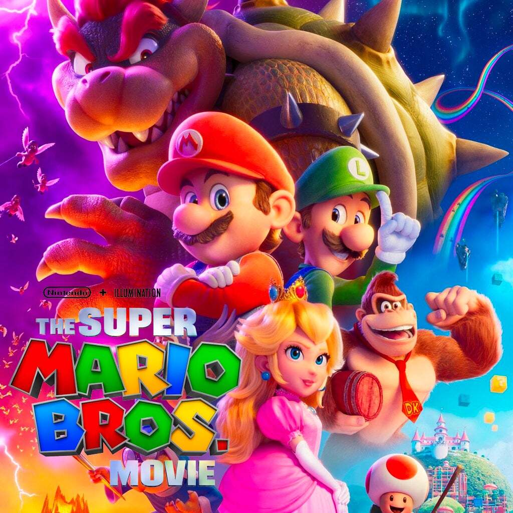 "Super Mario Bros. O Filme" foi produzido por Universal, Illumination e Nintendo