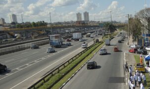 Rodovia no estado de São Paulo
