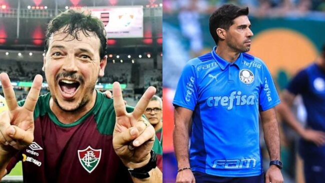 Abel Ferreira e Fernando Diniz são finalistas ao prêmio de melhor treinador da América do Sul de 2023