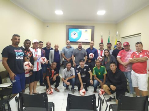 Na noite de segunda-feira (24) a Prefeitura de Porto Feliz realizou, no auditório do Secom, o Conselho Técnico da 3ª edição da Taça João Rubini de Futebol Veterano