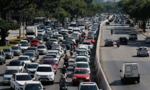 Marginal Pinheiros é a via com o maior pico de congestionamento