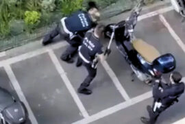 A violência utilizada provocou revolta