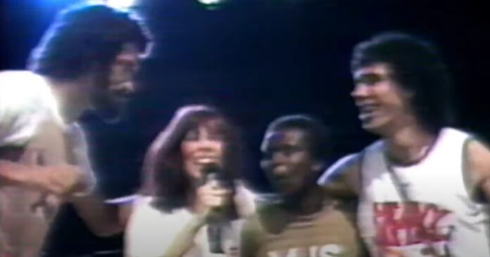 Rita Lee entre Sócrates, Wladimir e Casagrande