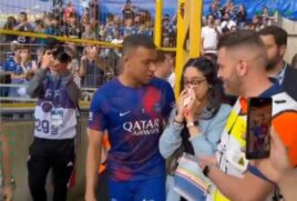 Torcedora foi atendida pelo socorristas do estádio