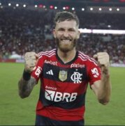 O gol foi marcado por Léo Pereira, nos acréscimos do jogo deste domingo no Rio de Janeiro