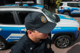 O suspeito foi conduzido pela Guarda Civil Municipal (GCM) à Central de Polícia Judiciária (CPJ)