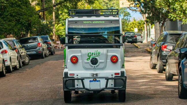 Triciclo da Grilo Mobilidade