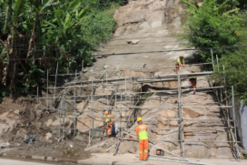Prefeitura investe desde 2020 em grande obras de contenção de encostas e drenagem em áreas de risco
