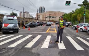 A PM reforçou o policiamento na região com a Operação Impacto Centro, que reforçou o patrulhamento ostensivo com 120 policiais e 80 motocicletas