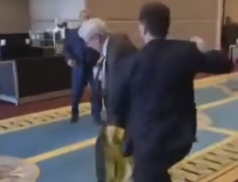 Deputado ucraniano da soco em enviado russo durante evento para acordo do uso do Mar Negro, na Turquia