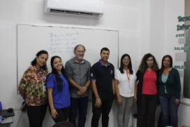 Secretário Wagner Eckstein acompanha a abertura da terceira turma do curso Programa de Desenvolvimento Profissional em parceria com a Microlins Pirajuçara