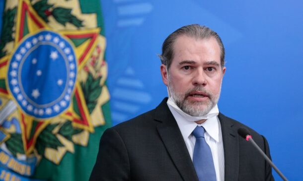 O ministro Dias Toffoli, do Supremo Tribunal Federal (STF),