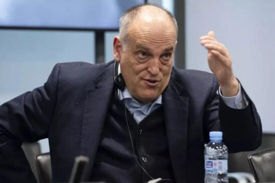 Javier Tebas, presidente da La Liga