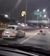 Kart transita por avenida de Santo André