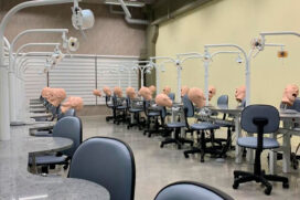 Laboratório de odontologia da UniFecaf: mais de 40 posições para ensino