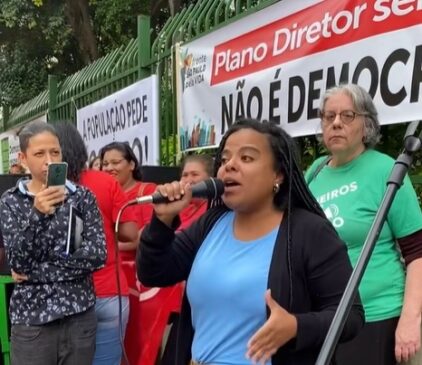 A vereadora Luana Alves