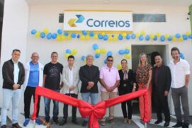 Inauguração da agência dos Correios no Distrito do Jacira, em Itapecerica da Serra