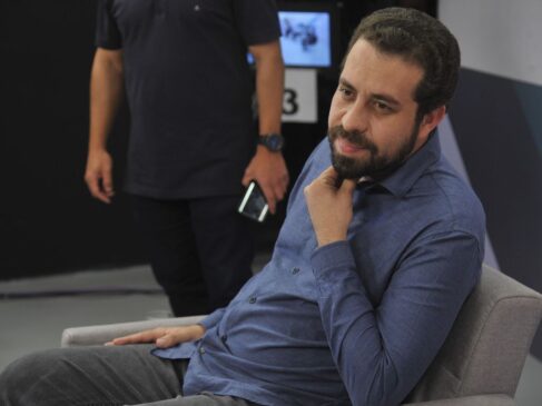 O deputado federal Guilherme Boulos (PSOL)