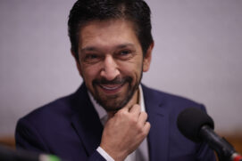 O prefeito de São Paulo, Ricardo Nunes