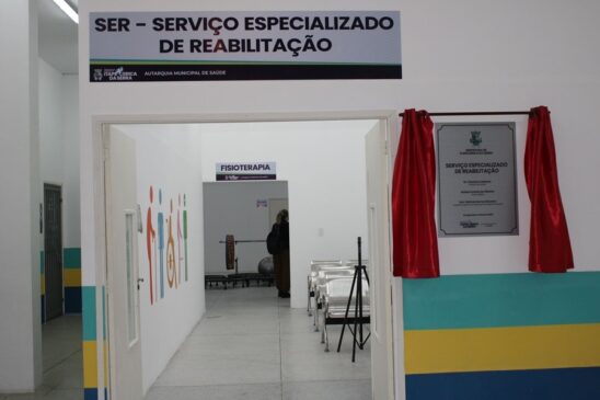 O Serviço Especializado de Reabilitação está localizado na avenida XV de Novembro, 926, Centro