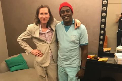 Wes Anderson surpreendeu o público brasileiro do evento com uma aparição de Seu Jorge