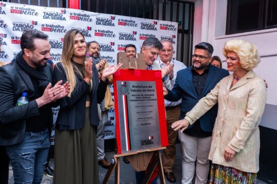 LEGENDA - Inauguração da sede do Núcleo de Cuidados para Pessoas Trans e Travestis marca avanço das políticas públicas em Taboão da Serra