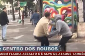 Repórter Mark Figueredo sofre tentativa de assalto no centro de SP