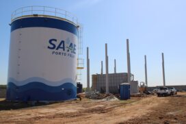 A nova estação de tratamento de água de Porto Feliz